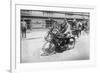 Police Mobile Motorcycle Machine Gun-null-Framed Premium Giclee Print
