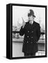 Police Officer Wearing New Car Style Jacket in 1979-null-Framed Stretched Canvas