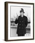 Police Officer Wearing New Car Style Jacket in 1979-null-Framed Photographic Print