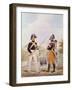 Police Officers of the Garde Des Consuls in Uniform-Karl Loeillot-Hartwig-Framed Giclee Print