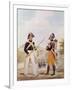Police Officers of the Garde Des Consuls in Uniform-Karl Loeillot-Hartwig-Framed Giclee Print