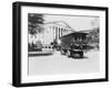 Police outside the Treasury Building Photograph - Washington, DC-Lantern Press-Framed Art Print