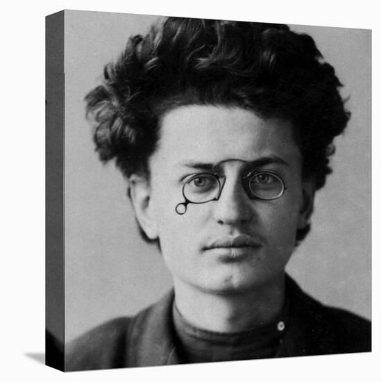 Police Photograph of Leon Trotsky, Russian Revolutionary, 1898-null-Stretched Canvas