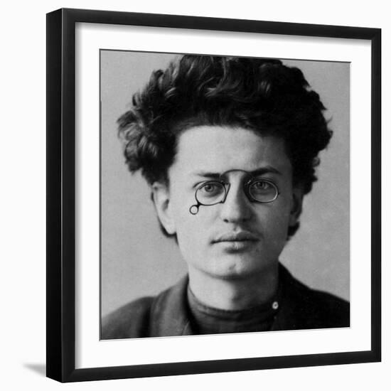 Police Photograph of Leon Trotsky, Russian Revolutionary, 1898-null-Framed Giclee Print