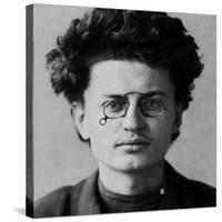 Police Photograph of Leon Trotsky, Russian Revolutionary, 1898-null-Stretched Canvas