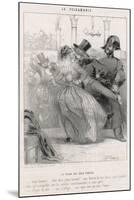 Police Prevent Polka-Charles Vernier-Mounted Art Print