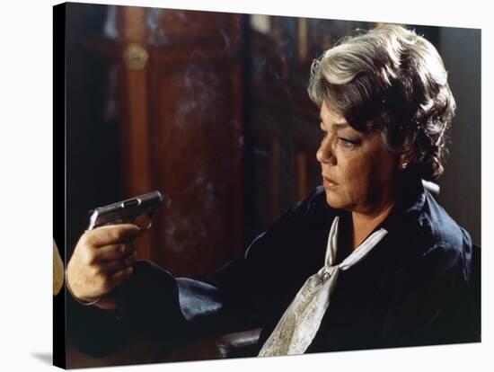 POLICE PYTHON, 1976 directed by ALAIN CORNEAU Simone Signoret (photo)-null-Stretched Canvas