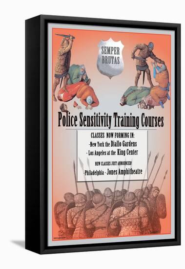 Police Sensitivity Training Courses-null-Framed Stretched Canvas