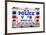 Police Truck, Police Department City of New York, Nypd, US, USA, White Frame, Full Size Photography-Philippe Hugonnard-Framed Art Print