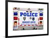 Police Truck, Police Department City of New York, Nypd, US, USA, White Frame, Full Size Photography-Philippe Hugonnard-Framed Art Print