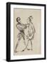 Policeman and Citizen, 1855-James Abbott McNeill Whistler-Framed Giclee Print