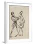 Policeman and Citizen, 1855-James Abbott McNeill Whistler-Framed Giclee Print