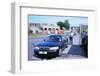 Policeman checking driver documents-null-Framed Photographic Print