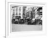 Policeman Directs Traffic Through Piccadilly Circus-null-Framed Photographic Print