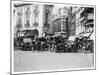 Policeman Directs Traffic Through Piccadilly Circus-null-Mounted Photographic Print