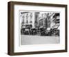 Policeman Directs Traffic Through Piccadilly Circus-null-Framed Photographic Print