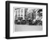 Policeman Directs Traffic Through Piccadilly Circus-null-Framed Photographic Print