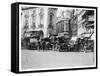 Policeman Directs Traffic Through Piccadilly Circus-null-Framed Stretched Canvas