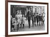 Policeman Helping Schoolchildren across the Road, East End, London, 1926-1927-null-Framed Giclee Print