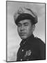 Policeman Sam Bozono at Manzanar, 1943-Ansel Adams-Mounted Photographic Print