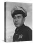 Policeman Sam Bozono at Manzanar, 1943-Ansel Adams-Stretched Canvas