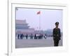 Policeman, Tiananmen Square, Beijing, China-Bill Bachmann-Framed Photographic Print