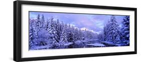 Policemans Creek Kananaskis Country Alberta Canada-Panoramic Images-Framed Photographic Print