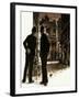 Policemen Patrol the Slums of Glasgow-null-Framed Giclee Print