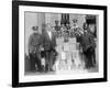 Policemen Posing with Collected Moonshine Photograph - Washington, DC-Lantern Press-Framed Art Print