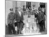 Policemen Posing with Collected Moonshine Photograph - Washington, DC-Lantern Press-Mounted Art Print