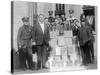 Policemen Posing with Collected Moonshine Photograph - Washington, DC-Lantern Press-Stretched Canvas