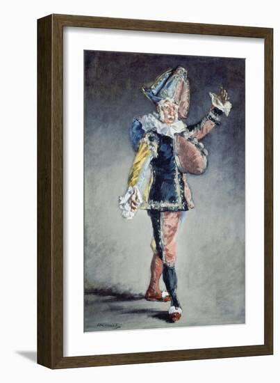 Polichinelle (Jumping Jack), 1873-Edouard Manet-Framed Giclee Print