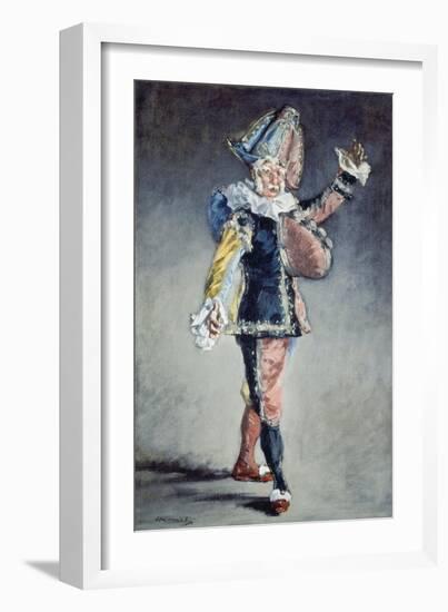 Polichinelle (Jumping Jack), 1873-Edouard Manet-Framed Giclee Print