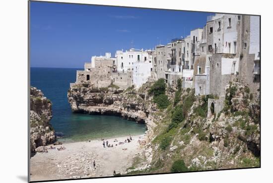 Polignano a Mare, Bari District, Puglia, Italy, Europe-Markus Lange-Mounted Photographic Print