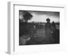 Poling the Marsh Hay, 1886 platinum print from glass negative-Peter Henry Emerson-Framed Giclee Print