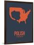 Polish America Poster 2-NaxArt-Framed Art Print