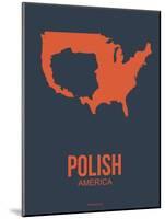 Polish America Poster 2-NaxArt-Mounted Art Print