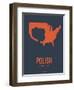 Polish America Poster 2-NaxArt-Framed Art Print