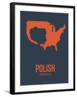 Polish America Poster 2-NaxArt-Framed Art Print