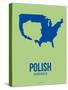 Polish America Poster 3-NaxArt-Stretched Canvas