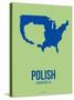 Polish America Poster 3-NaxArt-Stretched Canvas