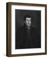 Polish Astronomer Nicolaus Copernicus-null-Framed Giclee Print