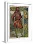 Polish Bourgeois Costume, 12th Century-null-Framed Giclee Print