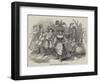 Polish Costumes, Fete of the Cock-null-Framed Giclee Print