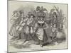 Polish Costumes, Fete of the Cock-null-Mounted Giclee Print