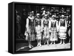 Polish Costumes-null-Framed Stretched Canvas