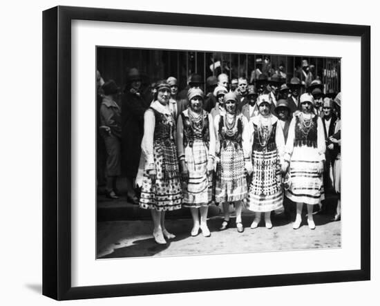 Polish Costumes-null-Framed Photographic Print