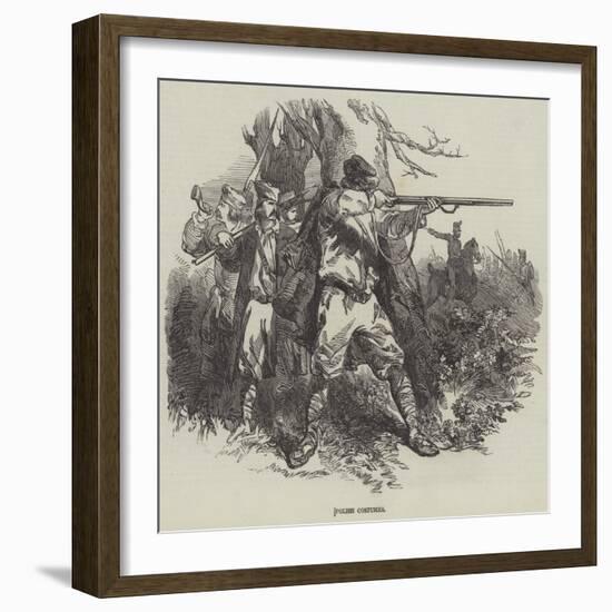 Polish Costumes-null-Framed Giclee Print