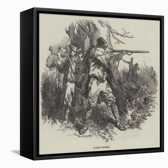 Polish Costumes-null-Framed Stretched Canvas