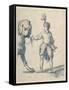 Polish Dwarf Leading a Dog-Inigo Jones-Framed Stretched Canvas